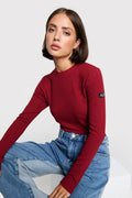 Longsleeve Top van ALIX The Label, kleur Bordeaux