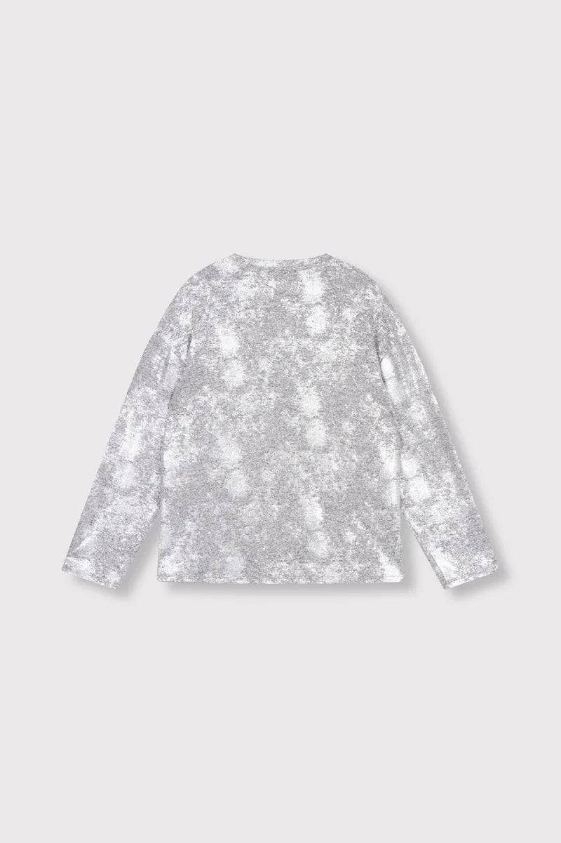 Longsleeve Top van ALIX The Label, kleur Silver