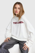 Longsleeve Top van ALIX The Label, kleur Soft White