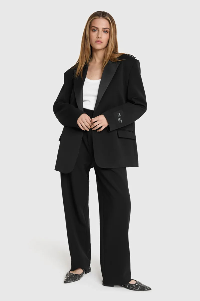 Mix Blazer van ALIX The Label, kleur Black