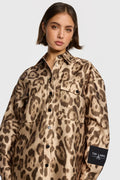 Oversized Blouse van ALIX The Label, kleur Animal