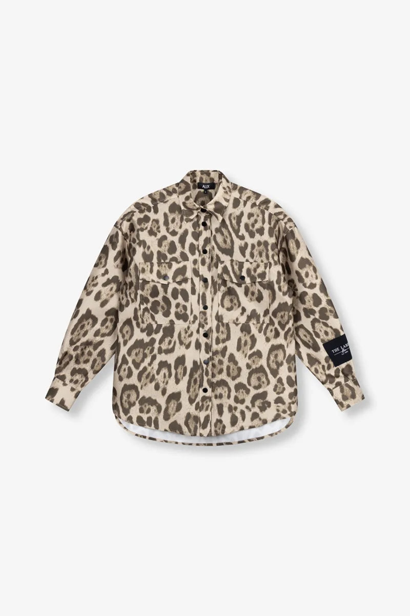 Oversized Blouse van ALIX The Label, kleur Animal