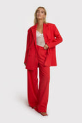 Pleat Pants van ALIX The Label, kleur Red