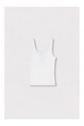 Rib Tanktop van ALIX The Label, kleur Soft White