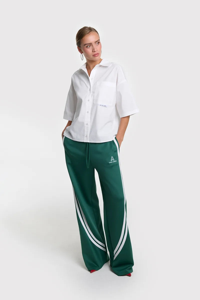Shortsleeve Blouse van ALIX The Label, kleur Soft White