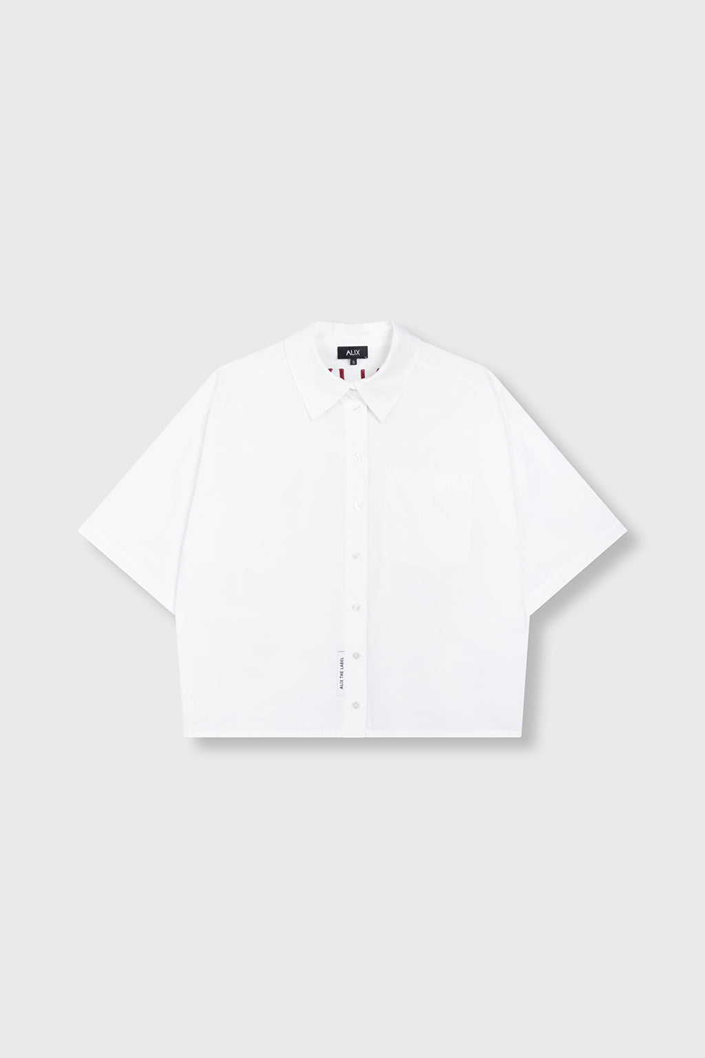 Shortsleeve Blouse van ALIX The Label, kleur Soft White