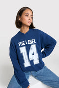 Sports Sweater van ALIX The Label, kleur Navy