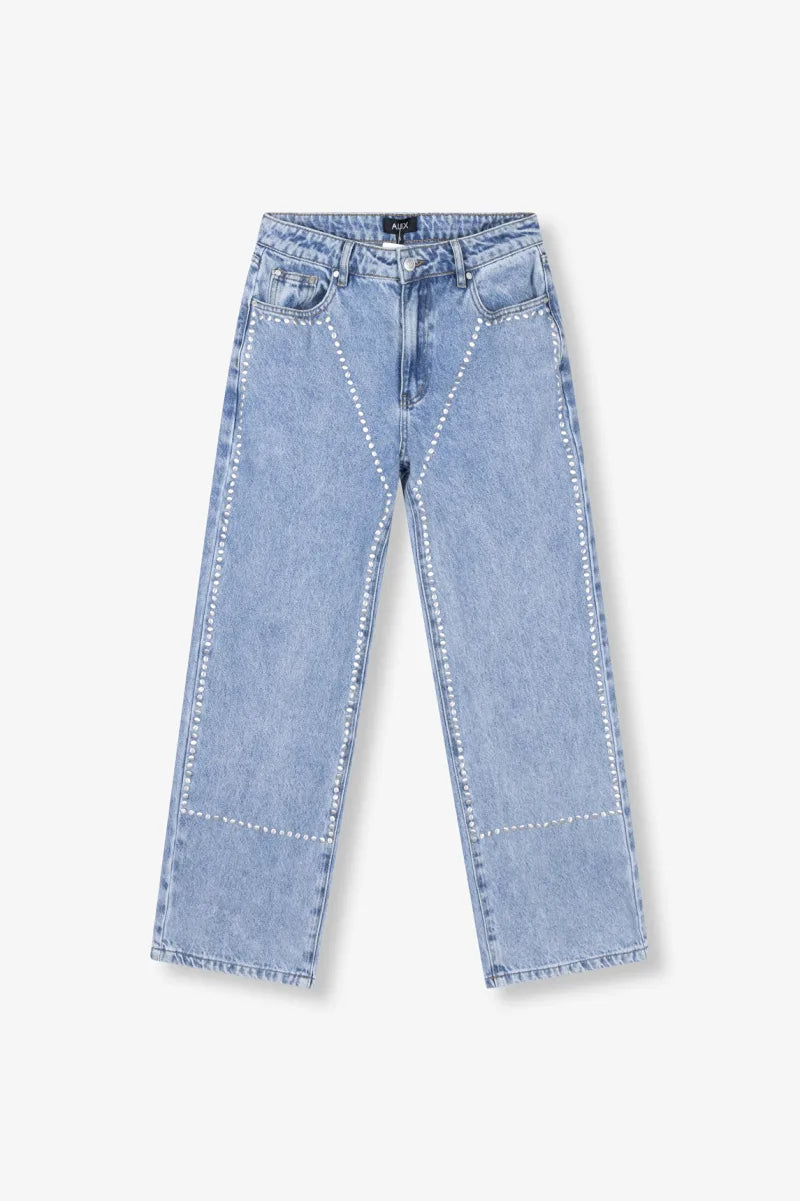Studs Pants van ALIX The Label, kleur Denim Blue