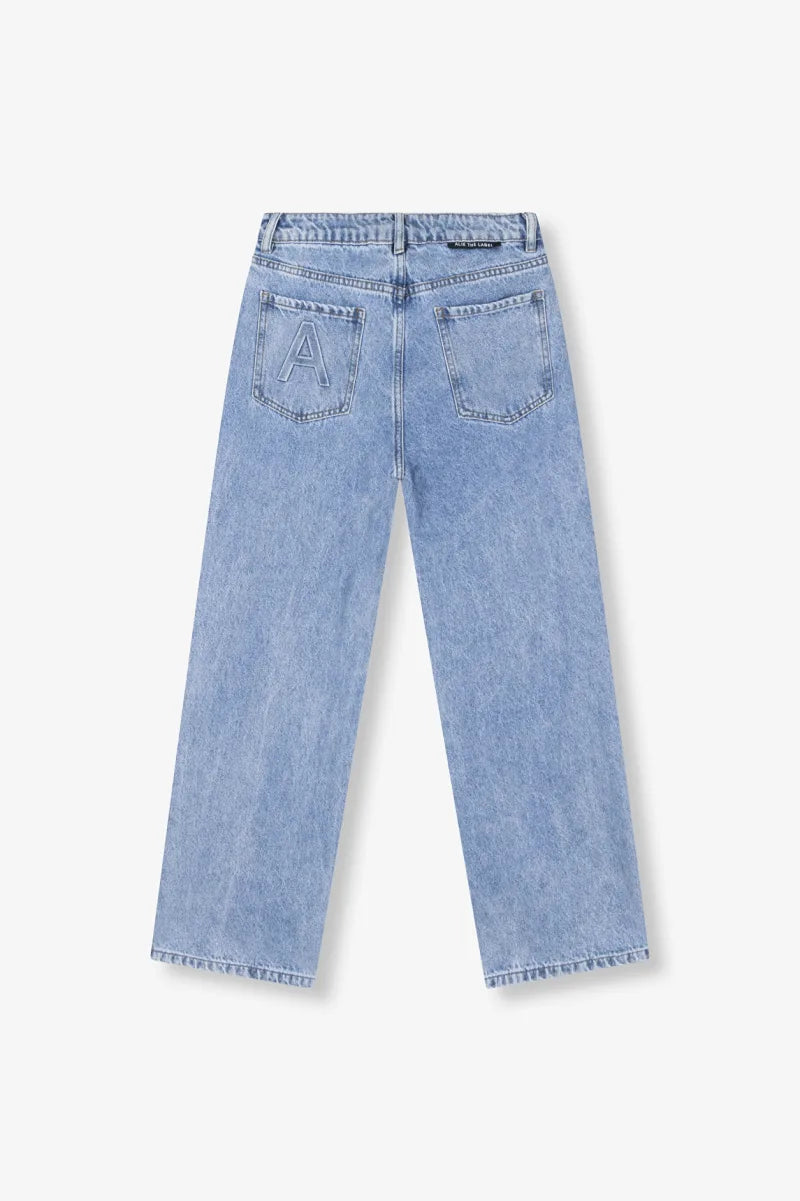 Studs Pants van ALIX The Label, kleur Denim Blue