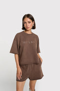 Summer T-Shirt van ALIX The Label, kleur Brown