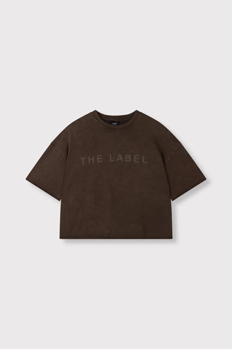 Summer T-Shirt van ALIX The Label, kleur Brown