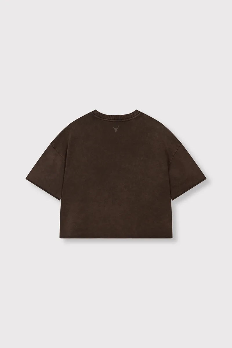 Summer T-Shirt van ALIX The Label, kleur Brown