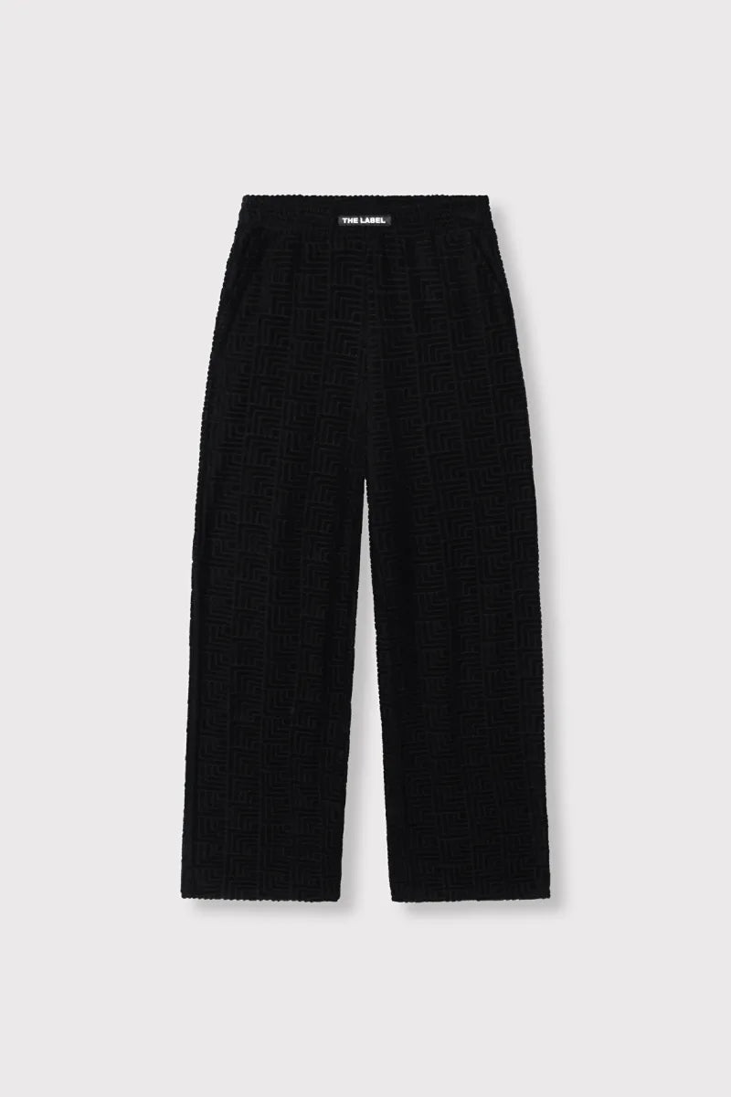 Terry Pants van ALIX The Label, kleur Black