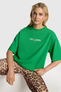 The Label T-Shirt van ALIX The Label, kleur Bright Green