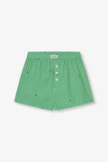 Woven Check Poplin Short van ALIX The Label, kleur Bright Green