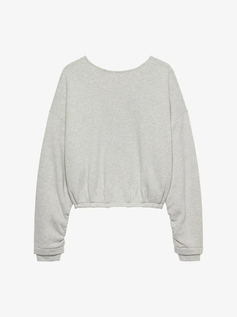 Back Detailed Sweater van Catwalk Junkie, kleur Light Grey Melange