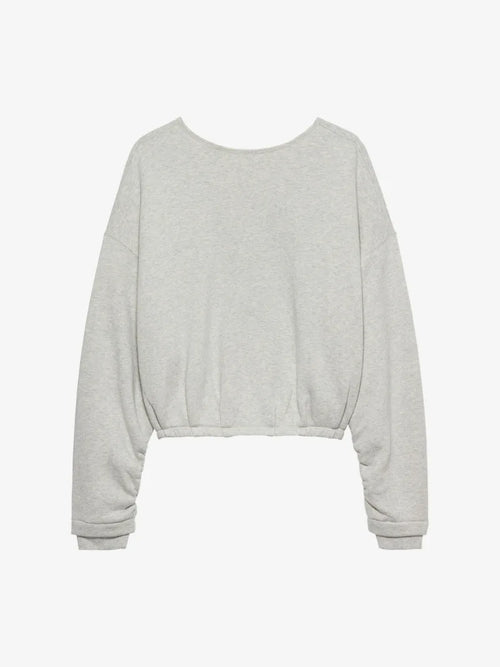 Back Detailed Sweater van Catwalk Junkie, kleur Light Grey Melange