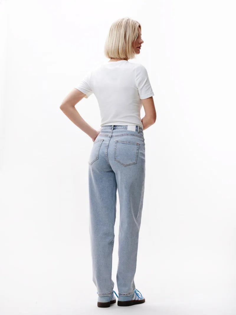 Barrel Fit Jeans van Catwalk Junkie, kleur Blue