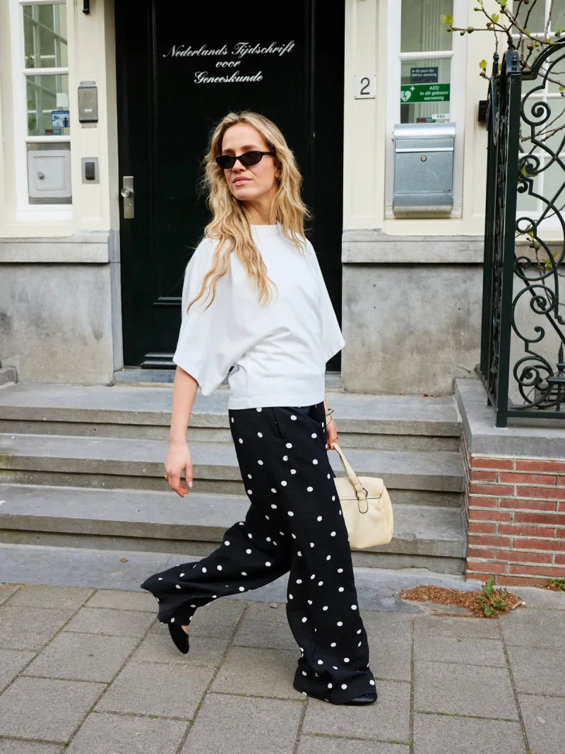 Batsleeve Tshirt van Catwalk Junkie, kleur Off White