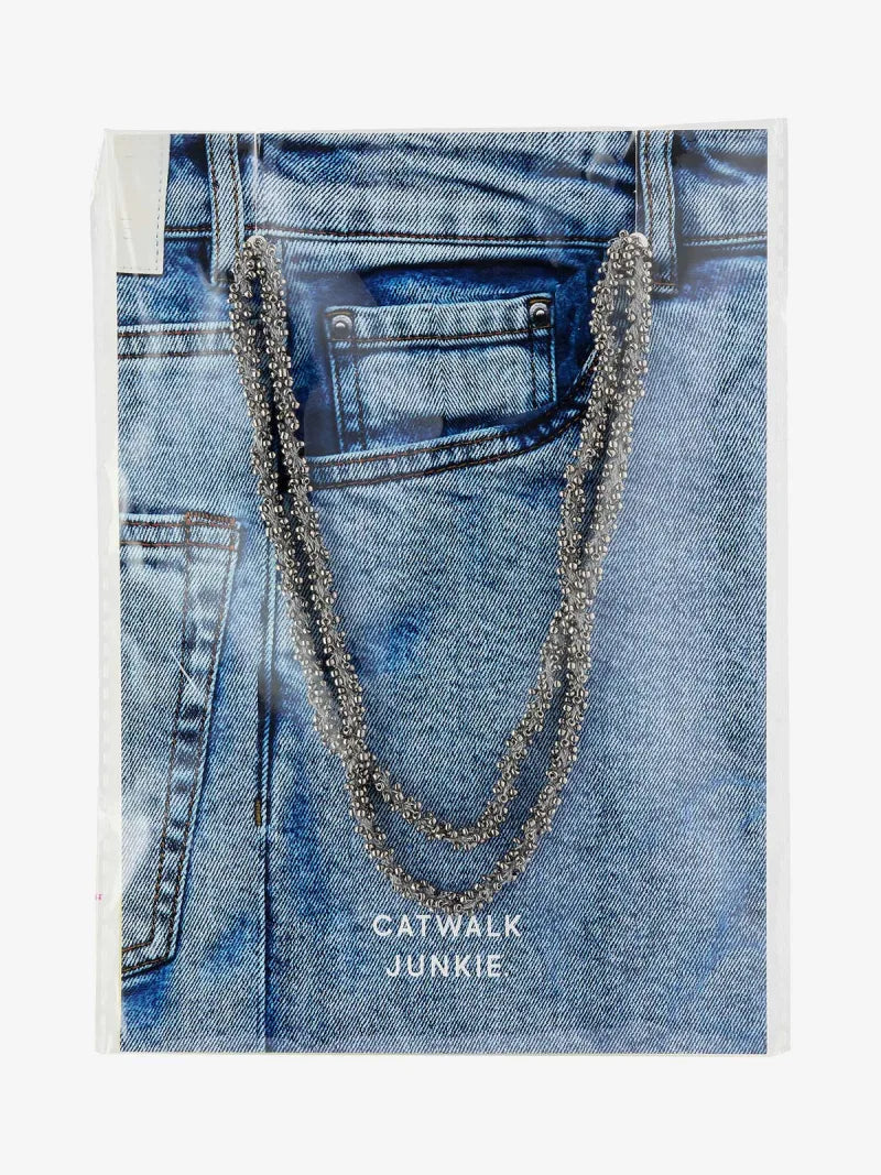 Beaded Cord van Catwalk Junkie, kleur Dark Grey