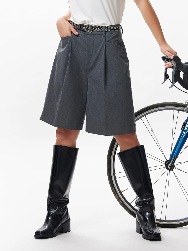 Bermuda van Catwalk Junkie, kleur Dark Grey
