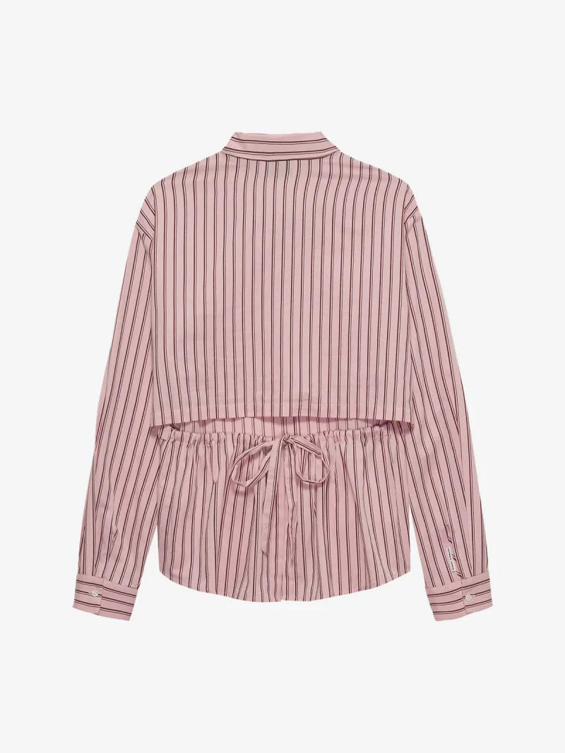 Blouse With Open Back van Catwalk Junkie, kleur Pink Lady