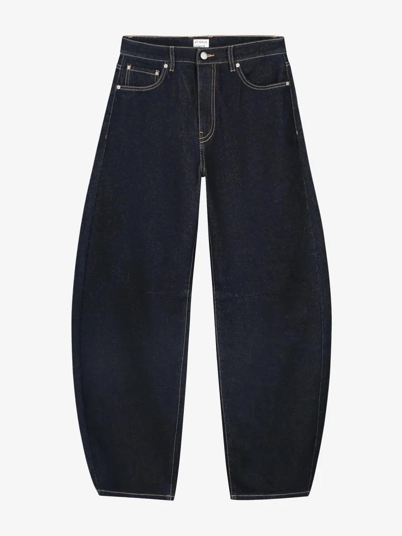 Bold Barrel Fit Jeans van Catwalk Junkie, kleur Dark Blue