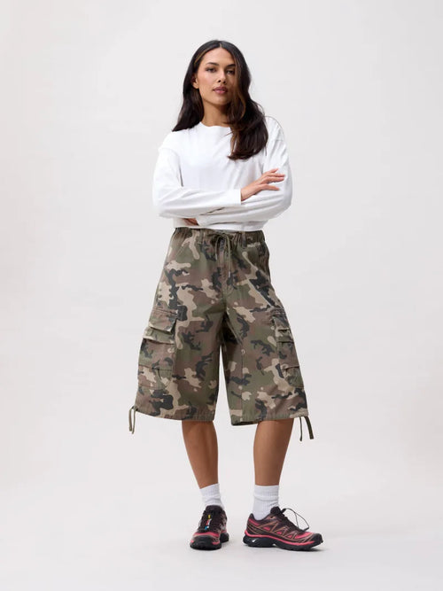 Camo Shorts van Catwalk Junkie, kleur Mountain View