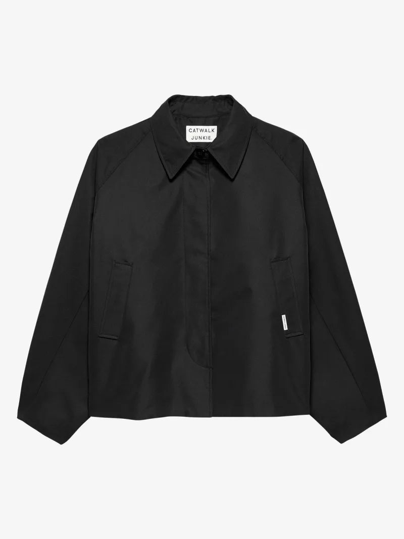 Cape Jacket van Catwalk Junkie, kleur Black