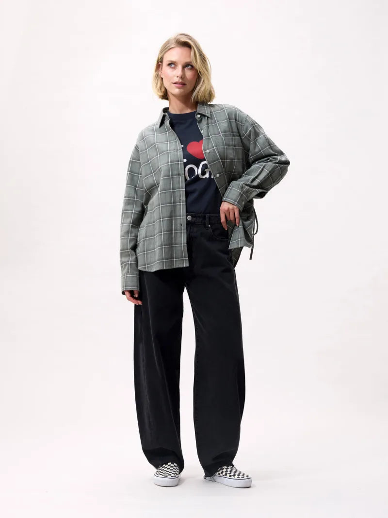 Check Blouse van Catwalk Junkie, kleur Mountain View