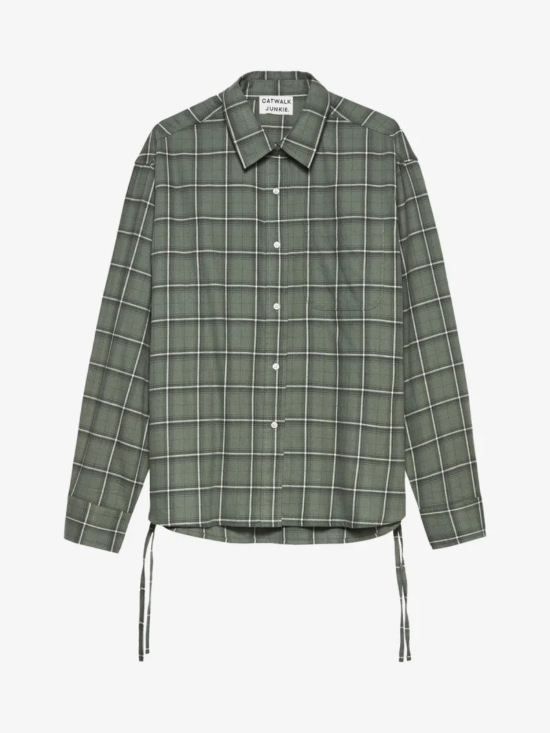 Check Blouse van Catwalk Junkie, kleur Mountain View