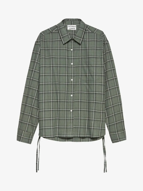 Check Blouse van Catwalk Junkie, kleur Mountain View