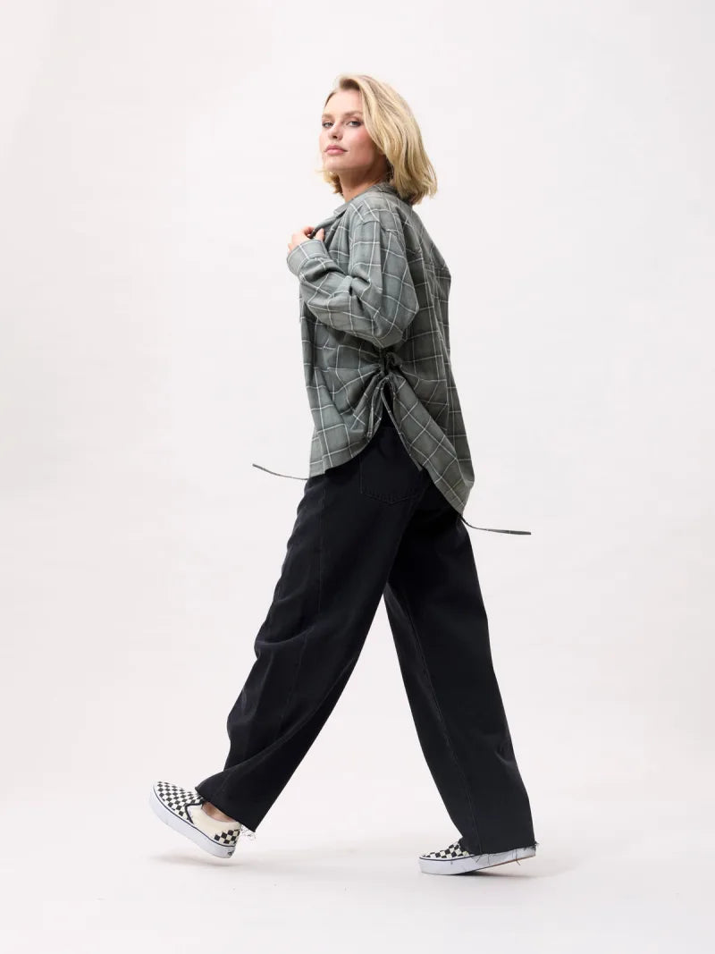 Check Blouse van Catwalk Junkie, kleur Mountain View