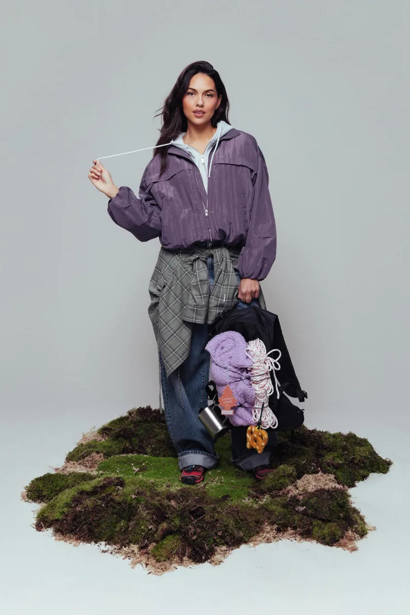Check Blouse van Catwalk Junkie, kleur Mountain View
