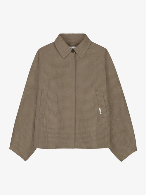 Check Cape Jacket van Catwalk Junkie, kleur Mountain View