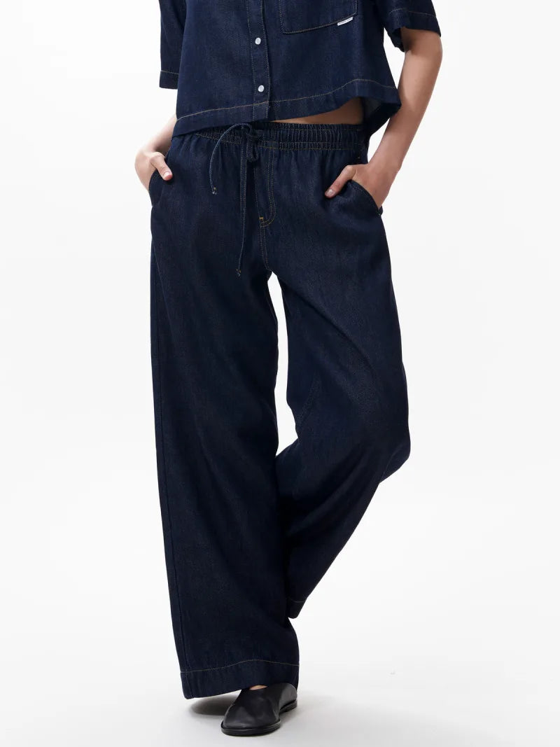 Denim Jogger van Catwalk Junkie, kleur Dark Blue