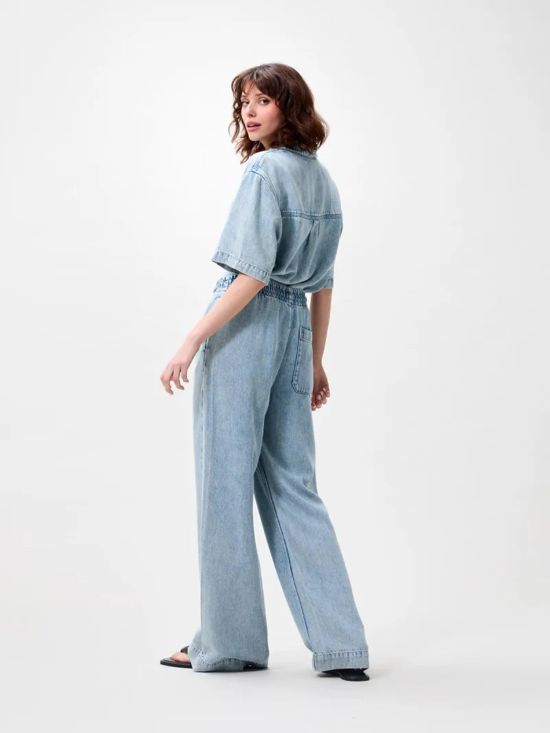Denim Jogger van Catwalk Junkie, kleur Light Blue