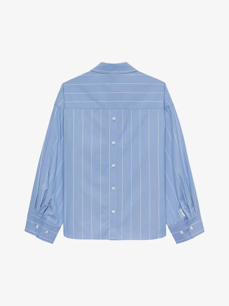 Double Placket Blouse van Catwalk Junkie, kleur Riviera