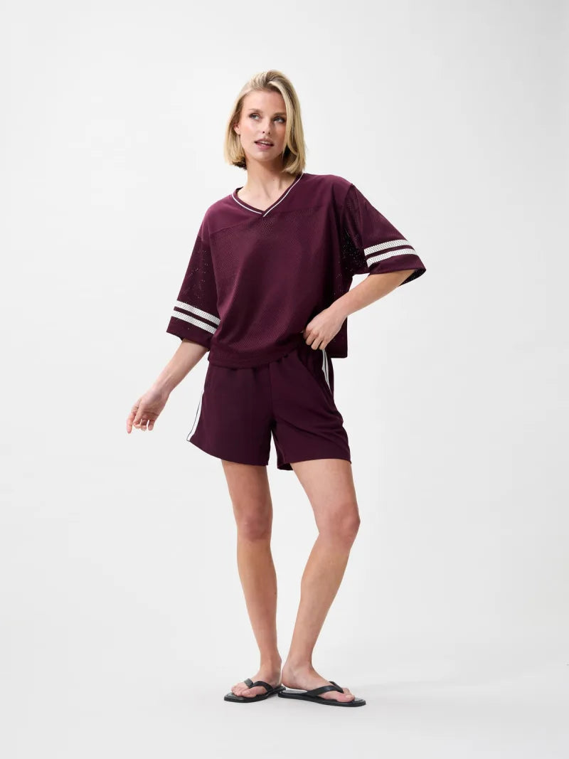 Football Jersey van Catwalk Junkie, kleur Winetasting