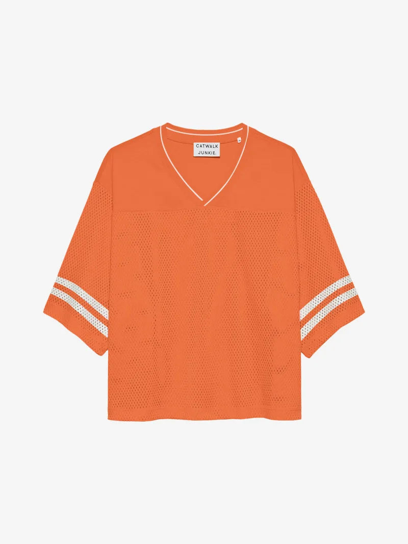 Football Jersey Special van Catwalk Junkie, kleur Orange