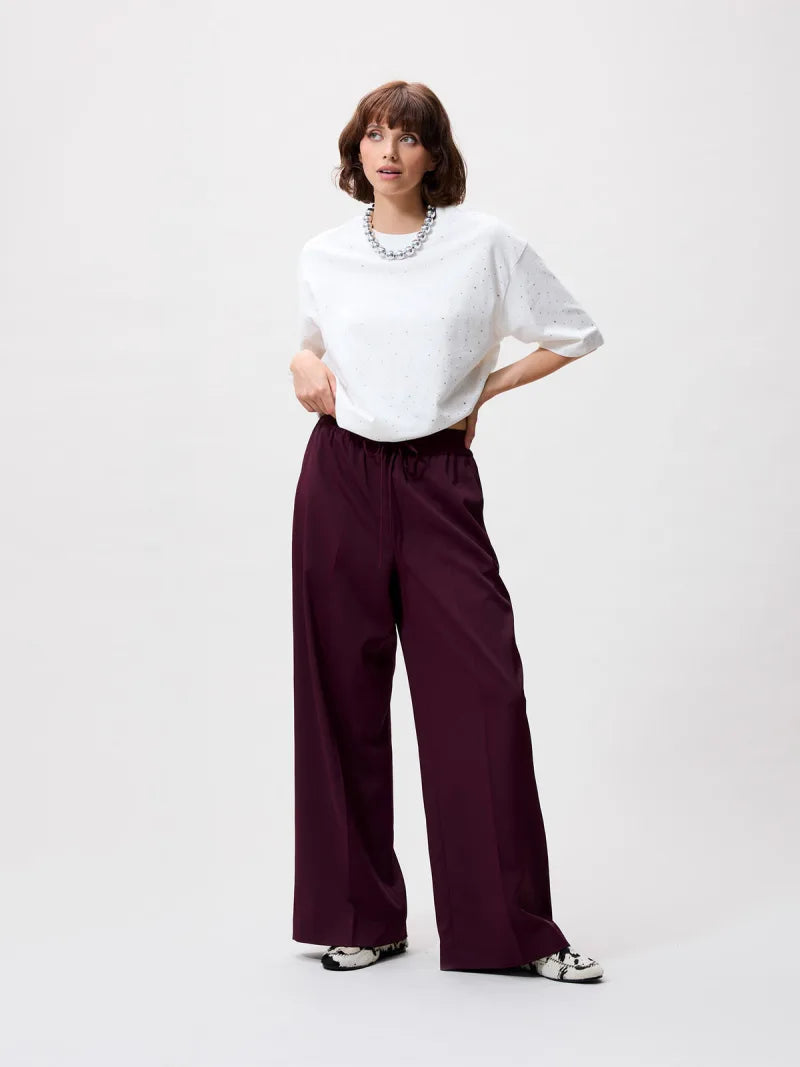 Jogger Trousers van Catwalk Junkie, kleur Winetasting