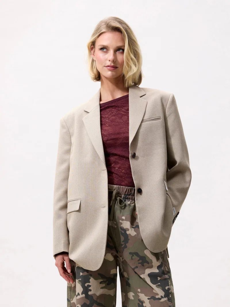 Lace Long Sleeve van Catwalk Junkie, kleur Merlot