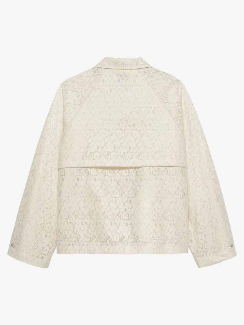 Laced Raincoat van Catwalk Junkie, kleur Ecru