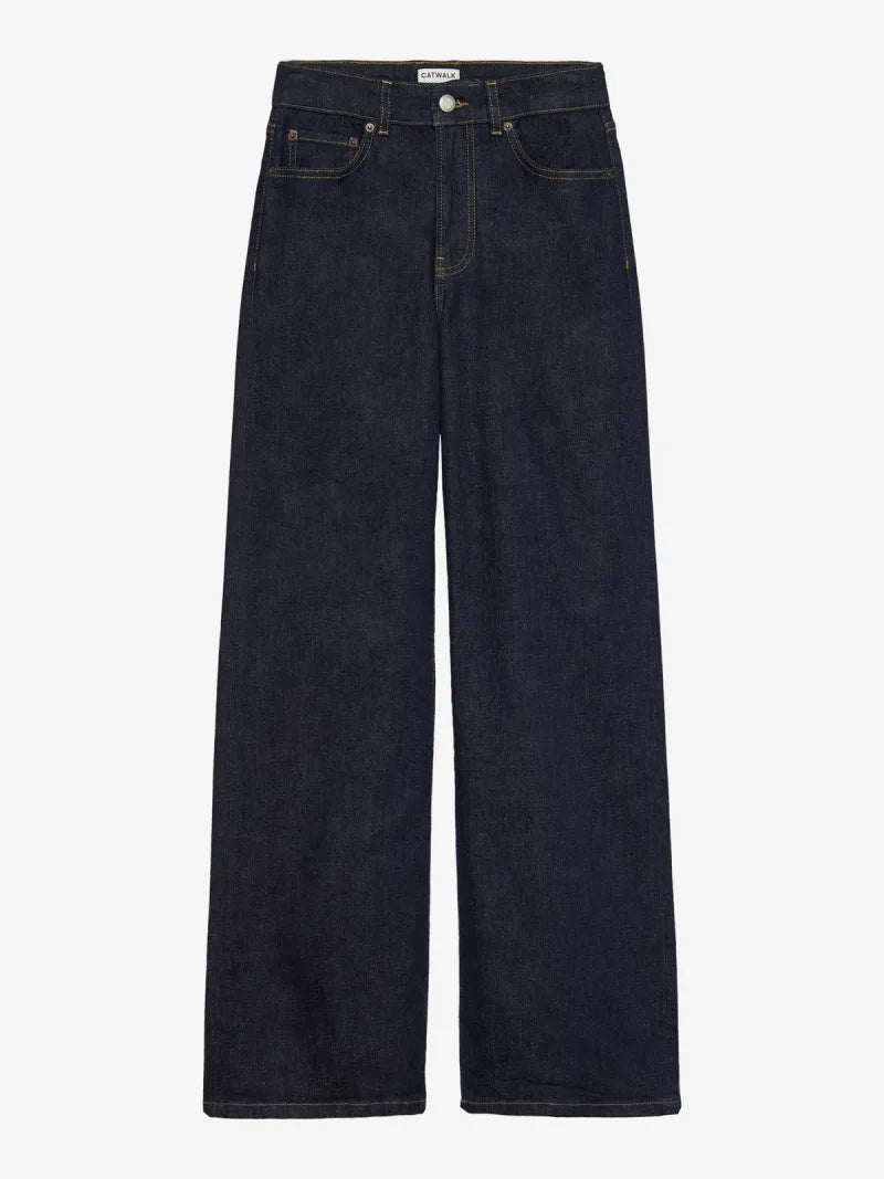Loose Fit Jeans van Catwalk Junkie, kleur Dark Blue
