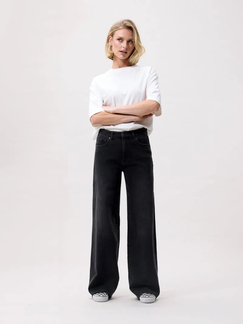 Loose Fit Jeans van Catwalk Junkie, kleur Washed Black