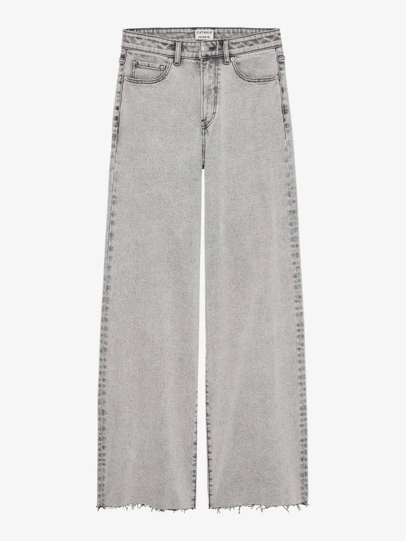 Loose Fit Jeans van Catwalk Junkie, kleur Light Grey
