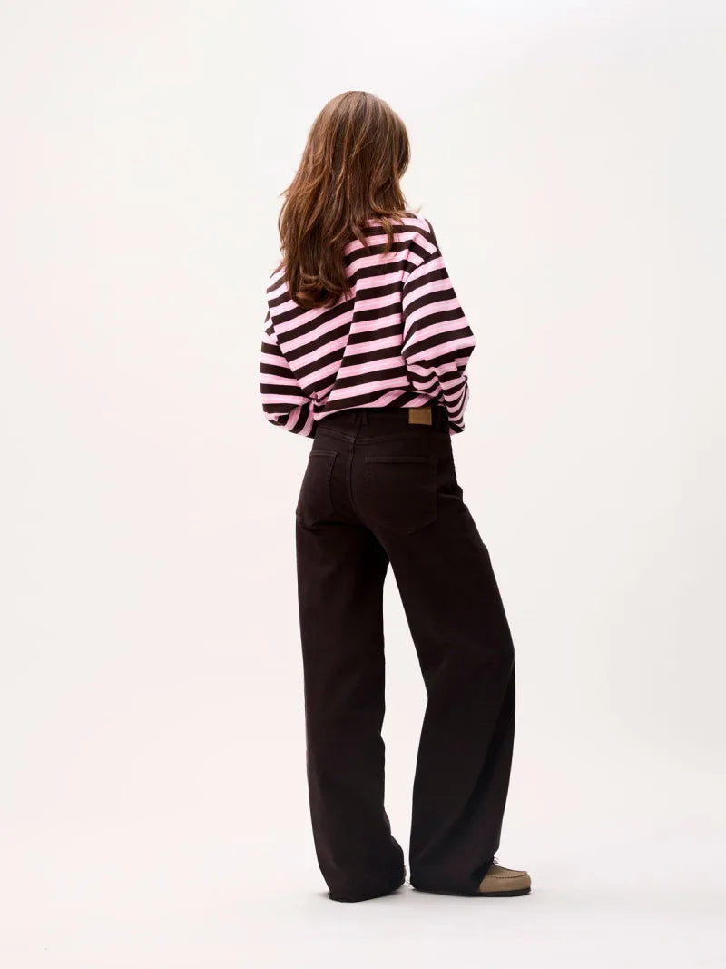 Loose Fit Jeans van Catwalk Junkie, kleur Dark Cacao