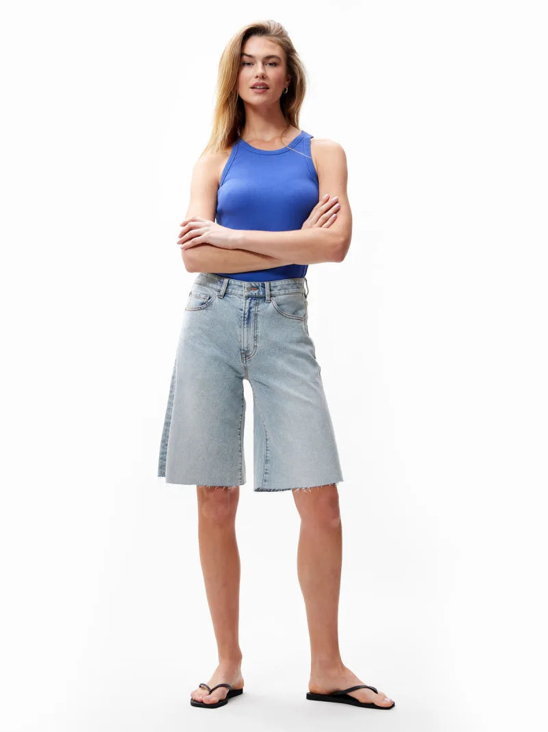 Loose Fit Jorts van Catwalk Junkie, kleur Blue