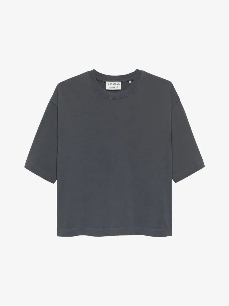 Loose Fit Tee van Catwalk Junkie, kleur Carbon
