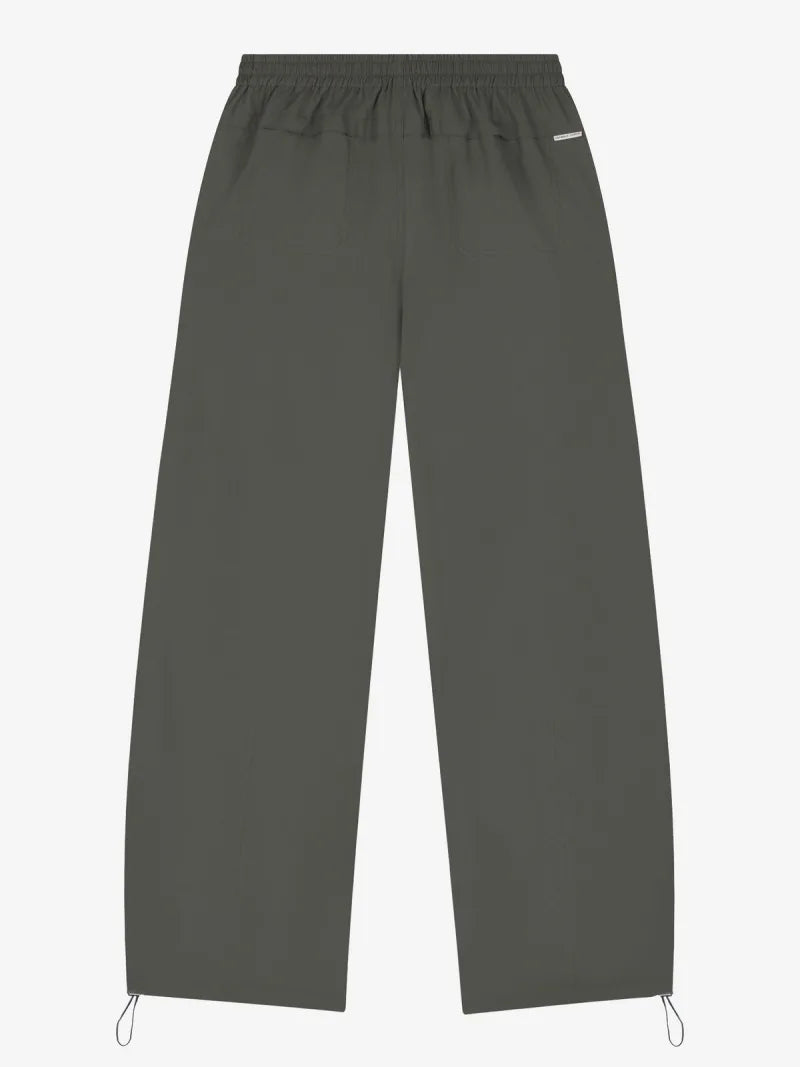Parachute Trousers With Fleece Inside van Catwalk Junkie, kleur Green